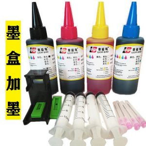 打印机加墨水的教程。